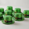 Fun Express Green Glitter Top Hats for St. Patrick’s Day – Apparel Accessories – Hats – Party Hats – St. Patrick’s Day – 12 Pieces