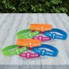 Fun Express I Live For Him Rubber Bracelets – Set of 24 – Easter, VBS, Sunday School and Religious Jewelry Party Favors