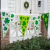 Fun Express Large St. Patrick’s Day Clovers Plastic Pennant Banner
