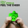 Fun Express Mini Shamrock Relaxable Balls (24 Pieces) St. Patrick’s Day Holiday Decor Accents & Toys, Stress Tension & Anxiety Relief