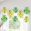 Fun Express Patrick’s Day Hanging Foil Shamrock Ceiling Decorations 10″ – 12″ 3D St – 8 Pc