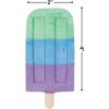 Fun Express Sidewalk Chalk for Kids – 12 Piece Ice Cream Popsicle Shaped Multicolor Chalk Set for Toddlers & Children | Non-Toxic Washable Outdoor Art Supplies Easter Summer Activities & Party Favors
