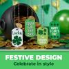 Fun Express St. Patrick’s Day Day Dog Tag Necklaces – Set of 12 – Party Supplies
