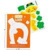 Fun Express St. Patrick’s Day Sticker by Number Sheets – 24 Pc.