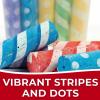 Fun Express Stripe & Polka Dot Sidewalk Chalk – 20 Pieces – Easter Basket Stuffer