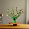 St Patrick’s Day Foil Burst Centerpiece Decoration – 15 inches tall – Shamrock Tabletop Party Decor