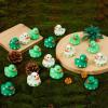 St Patrick’s Day Mini Shamrock Rubber Duckies, Ducks, 24 Pieces, Green, Irish Holiday Toys