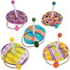 Easter Egg Ring Toss Game (5 Wood Bases and 5 Rope Rings) Party Games