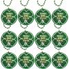 Fun Express – Light Up Shamrock Necklaces for St. Patrick’s Day – Jewelry – Necklaces – Light Up Necklaces – St. Patrick’s Day – 12 Pieces