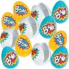 Fun Express – Superhero Easter Eggs for Easter – Party Supplies – Containers & Boxes – Plastic Containers – Easter – 12 Pieces
