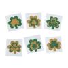 Fun Express 12 Pieces Glitter Shamrock Tattoo Stickers For St. Patrick’s Day – Temporary