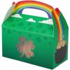 Fun Express 6 1/4″ x 5 1/4″ St. Patrick’s Day Multicolor Cardstock Favor Boxes – 12 Pc.