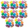 Fun Express, Bulk Candy Prefilled Easter Eggs, Bright Colors, Plastic, Stuffed with Candy, Easter Egg Hunt Supplies, 144 Pieces