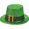 Fun Express Green Glitter Top Hats for St. Patrick’s Day – Apparel Accessories – Hats – Party Hats – St. Patrick’s Day – 12 Pieces