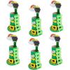 Fun Express Leprechaun Trap Craft Kit – Makes 48 DIY St Patricks Day Crafts for Kids Classroom Activities | Bulk STEM Engineering Project with Paper Tubes & Foam Pieces for Preschool to Elementary