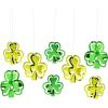 Fun Express Patrick’s Day Hanging Foil Shamrock Ceiling Decorations 10″ – 12″ 3D St – 8 Pc