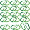 Fun Express St. Patrick’s Day Friendship Rope Bracelets – 72 Pieces, Assorted Shades of Green, Adjustable Nylon Bracelets, Perfect Party Supplies, Giveaways, and Favors