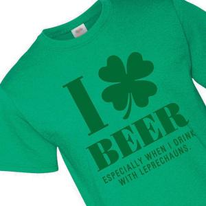 Fun Express – I Love Beer St. Pat’s DaY-3xl for St. Patrick’s Day – Apparel Accessories – Costumes – Adult – Mens Costumes – St. Patrick’s Day – 1 Piece Multicolored