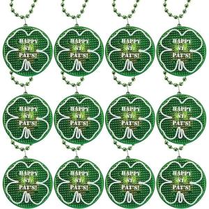 Fun Express – Light Up Shamrock Necklaces for St. Patrick’s Day – Jewelry – Necklaces – Light Up Necklaces – St. Patrick’s Day – 12 Pieces