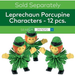 Fun Express 8 1/2″ x 11″ St. Patrick’s Day Leprechaun Mischief Kit – 20 Pc.