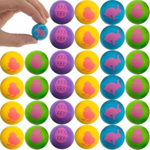Fun Express Easter Brights Bouncy Balls, 48 Piece