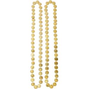 Fun Express Metallic St. Patrick’s Day Coin Necklaces, 24 Piece