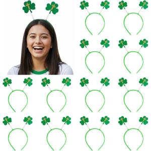 Fun Express Religious St. Patrick’s Day Shamrock Head Boppers, 12 Piece