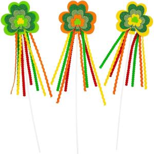 Fun Express ST. Patrick’s Day Wands CK-12 – Craft Kits – 12 Pieces