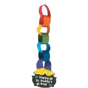 St. Patrick’s Rainbow Paper Chain Ck-12 – Crafts for Kids and Fun Home Activities