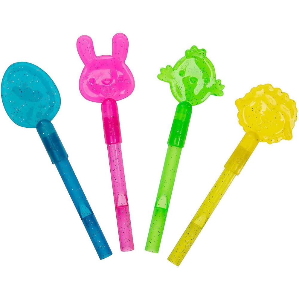 image:imageFun Express 4 12 Bulk 72 Pc Pastel Color Easter Character Plastic Whistles