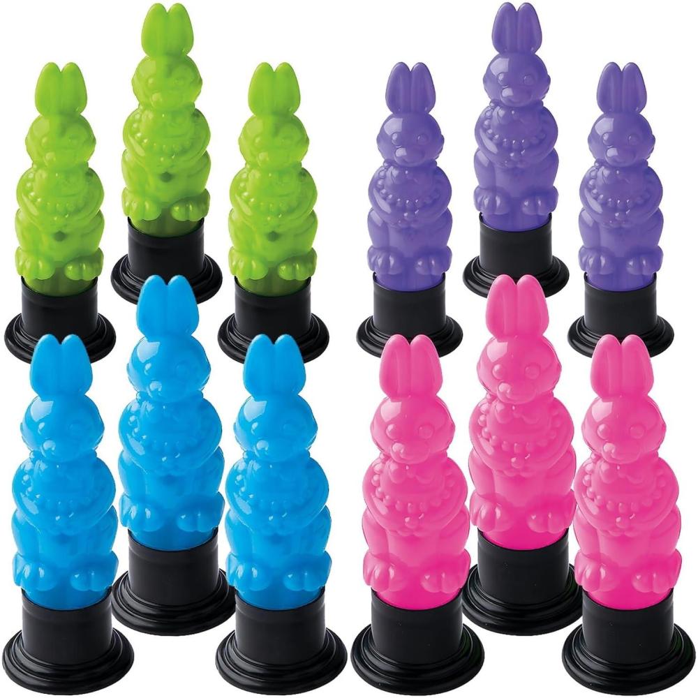 image:imageFun Express Easter Bunny Shaped Trophies Stationery 12 Pieces