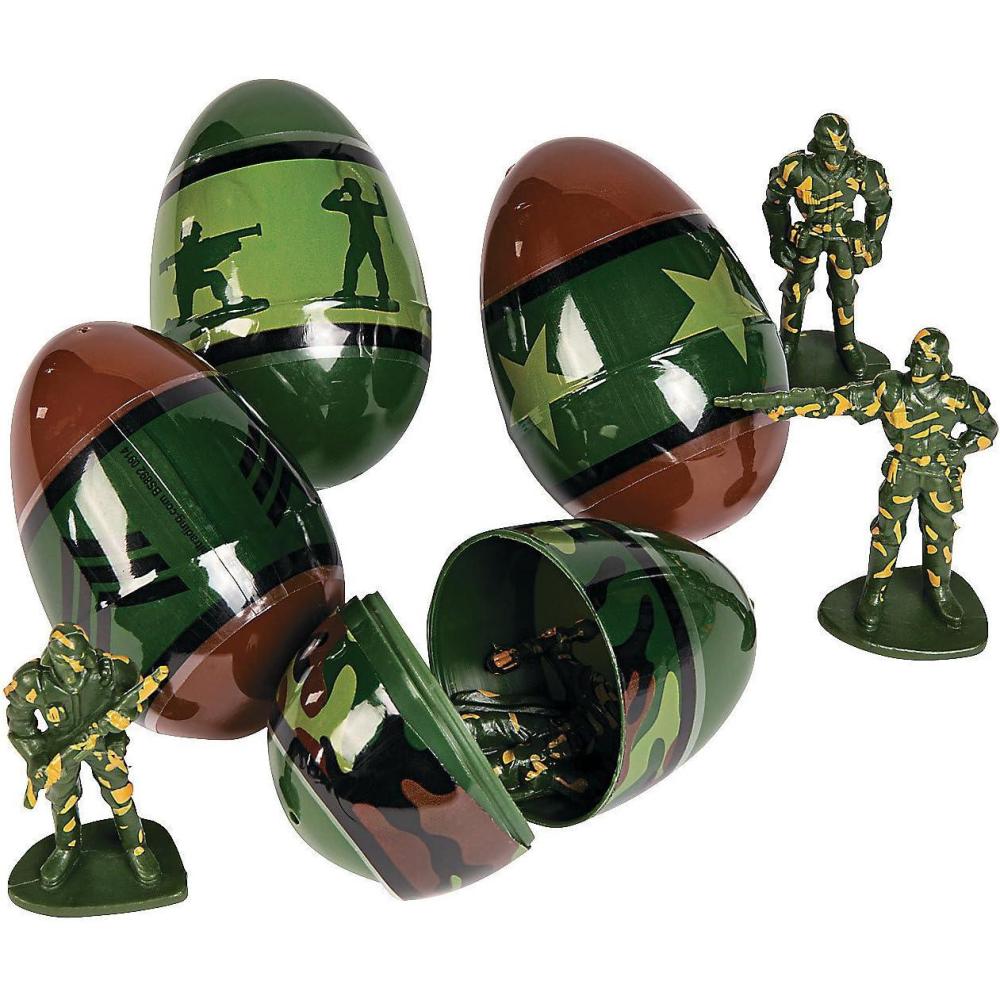 image:imageFun Express Filled Army Eggs Easter Holiday Party Supplies amp Crafts for Spring Celebrations