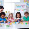 Fun Express 1 1/4″ Easter Bunny Self-Inking Plastic Stampers – 24 Pc.