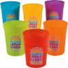 Fun Express 12 Pieces JESUS LIVES Plastic Cups for Easter – 10 Ounce, BPA Free Plastic, Drinkware, Reusable for Easter Party Supplies, Multi-Color