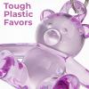 Fun Express 2 1/4″ Teddy Bear Backpack Clip Keychain-Filled Plastic Easter Eggs – 12 Pieces