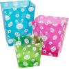 Fun Express 6-Piece Easter Candy Buckets Set – Bright Multi-Color BPA-Free Plastic Buckets Easter Egg Hunts Party Favors Classroom Giveaways & Spring Celebrations – Kids Gifts & Holiday Fun – 6 Pieces