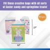 Fun Express Bulk Easter Gift Bags – Set of 50 in assorted designs – Party Supplies