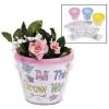 Fun Express Easter Crafts for Kids Religious Flowerpot Kit – Christian Sunday School Crafts for VBS Church Activities | Spring Crafts Bulk 12 Pack | Bible Crafts for Kids Ages 4-8 Faith Based Gifts