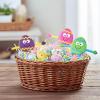 Fun Express Easter Egg Bendable Toys for Easter – Bulk Set of 24 – Easter Basket Fillers and Party Supplies
