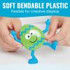 Fun Express Easter Egg Bendable Toys for Easter – Bulk Set of 24 – Easter Basket Fillers and Party Supplies