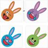 Fun Express Easter Emoji Temporary Tattoos For Kids – Bulk Set of 72 – Easter Egg Filler And Basket Toys