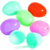 Fun Express, Glow in the Dark Easter Eggs with Mini Glow Sticks, 100 eggs, 100 Glow Sticks, Fillable Plastic Eggs, Multicolor Assortment, Easter Egg Hunt Kit, GID Easter Egg Hunt Supplies