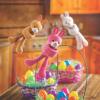 Fun Express Plush Hugging Easter Bunnies – Jewelry – 12 Pieces
