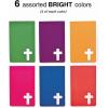 Fun Express Religious Notepads With Cross Design – Easter Notepads – Bulk set of 24 – Church Stationery, Sunday School Handouts, Christian Party Favors, Easter Party Favors