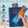 His is Risen Nail Cross Pin & Bookmarks – Set of 12 Each – Easter, Church and Sunday School Supplies