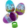 Fun Express 2 1/4″ Cat Toy-Filled Plastic Easter Eggs – 12 Pieces