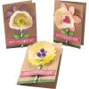 Fun Express Card Making Kit for Kids – Spring Crafts Flower Bouquet DIY Set Makes 12 Cards | Mothers Day Crafts for Kids Classroom | Greeting Card Making Supplies with Blank Cards for Girls Ages 6-8