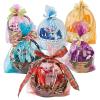 Fun Express Cellophane Easter Basket Bag Assortment (bulk set of 72) Gift Basket Party Supplies