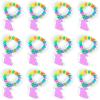 Fun Express Easter Candy Stretchable Edible Bunny Bracelets – Great for Easter Egg Hunts and Other and Spring Celebrations (12 Pieces)