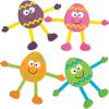 Fun Express Easter Egg Bendable Toys for Easter – Bulk Set of 24 – Easter Basket Fillers and Party Supplies